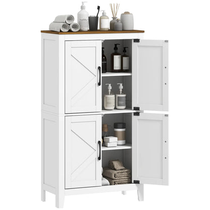 Bathroom Storage Cabinet, Barn Floor Cabinet, White Freestanding Bathroom Cabinets at Gallery Canada