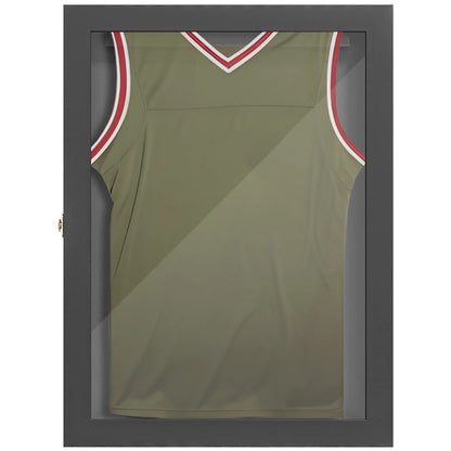 28" x 35" Hockey Jersey Frame, Basketball Football Baseball, Black Jersey Display Cases Black at Gallery Canada