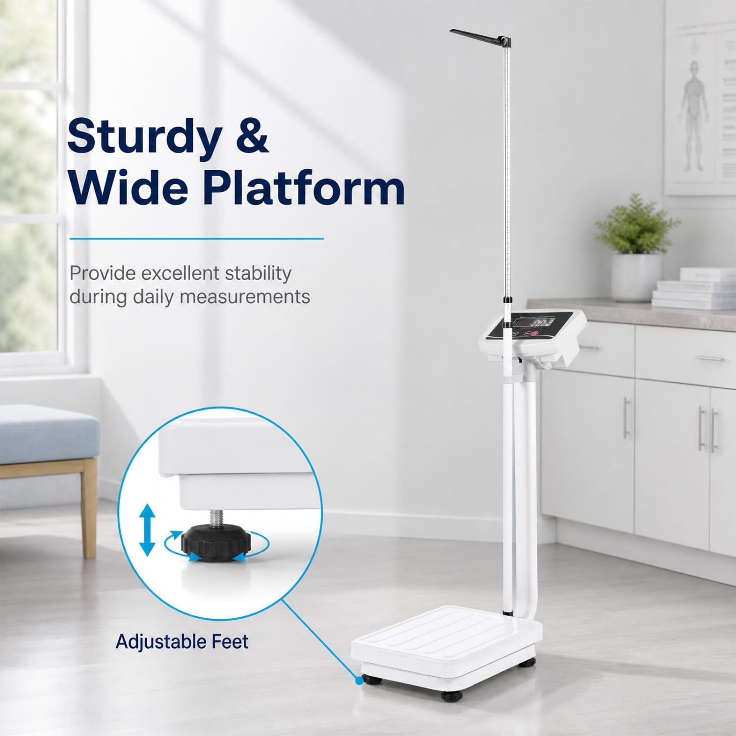 Digital Height & Weight Scale, 400 lbs, LED Kitchen Tools at Gallery Canada