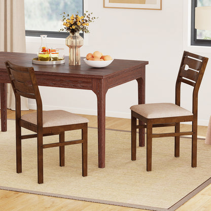 Dining Chair Set, Rubber Wood Frame, Padded Seat, 2/4 Dining Chairs at Gallery Canada