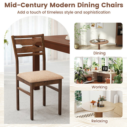 Dining Chair Set, Rubber Wood Frame, Padded Seat, 2/4 Dining Chairs at Gallery Canada