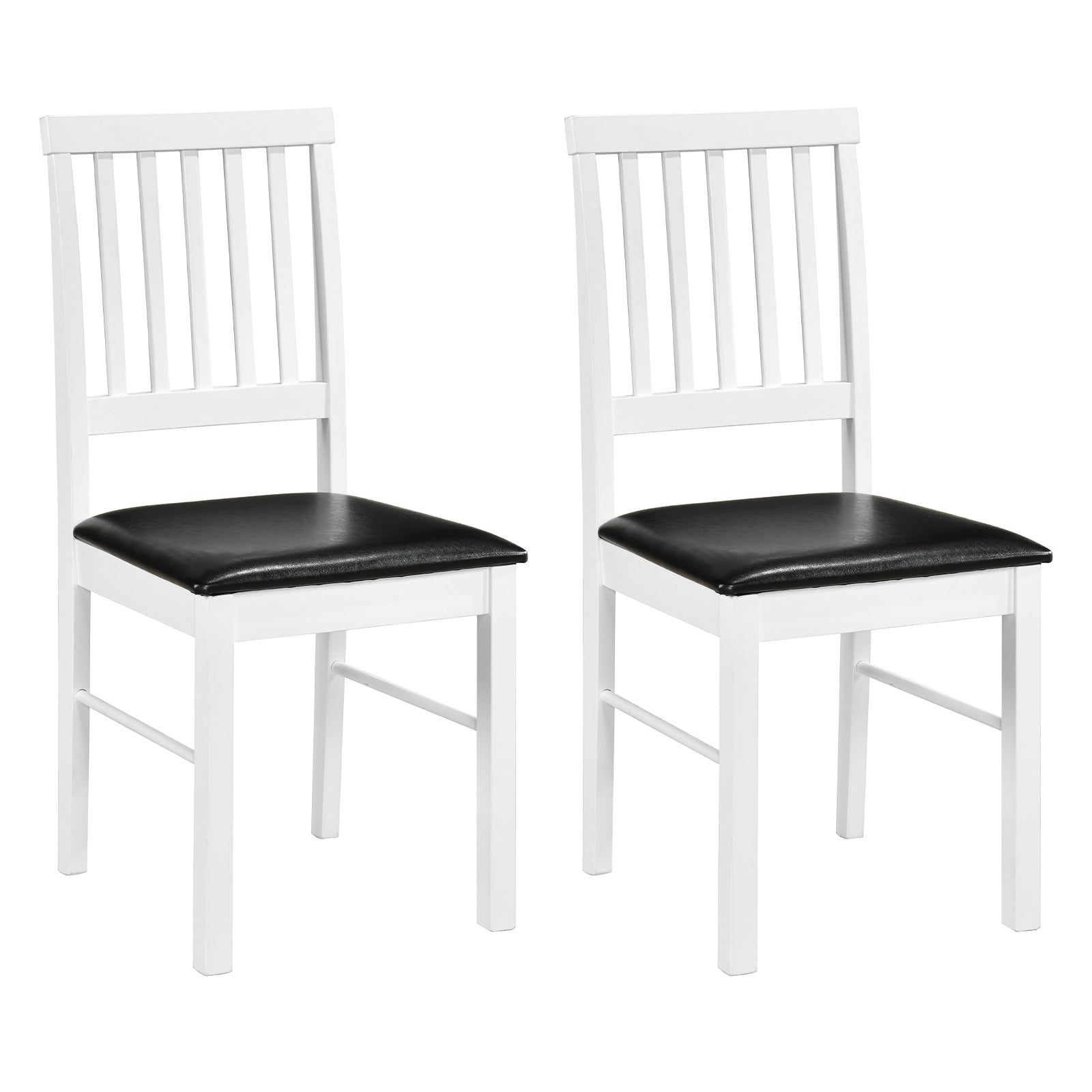 Modern Mid Century Dining Chairs Set Of 2, White Dining Chairs at Gallery Canada
