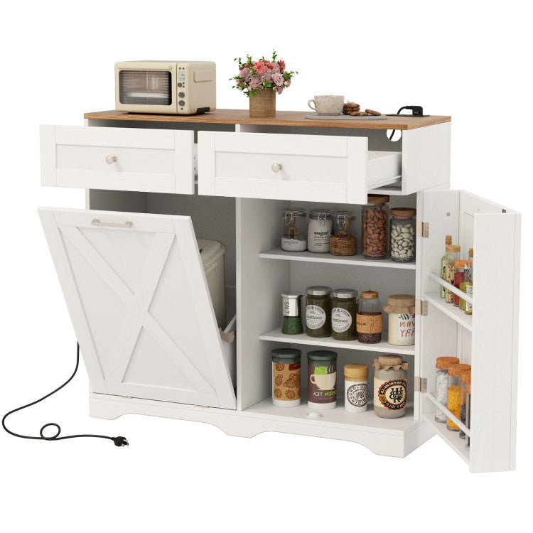 Dining Room Set, Tall Storage Cabinet, Trash Can Cabinet, Wall Mount Organizer Sideboards Cabinets & Buffets at Gallery Canada