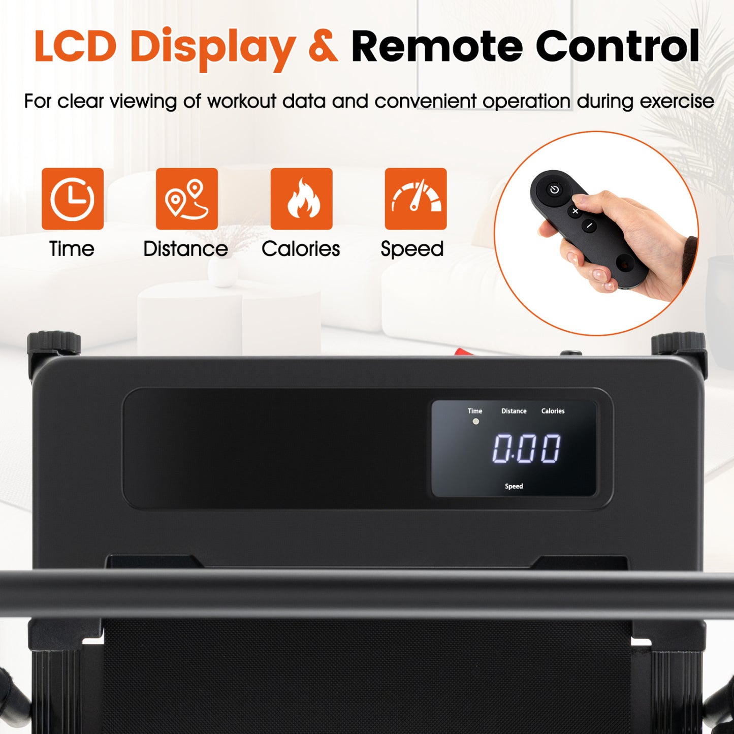 Dog Treadmill With Remote Control, LCD Display, Black Dog Supplies at Gallery Canada