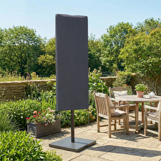 Garden Parasol Cover, Outdoor Cantilever Umbrella Cover, Dark Grey Umbrella Covers Dark Grey at Gallery Canada