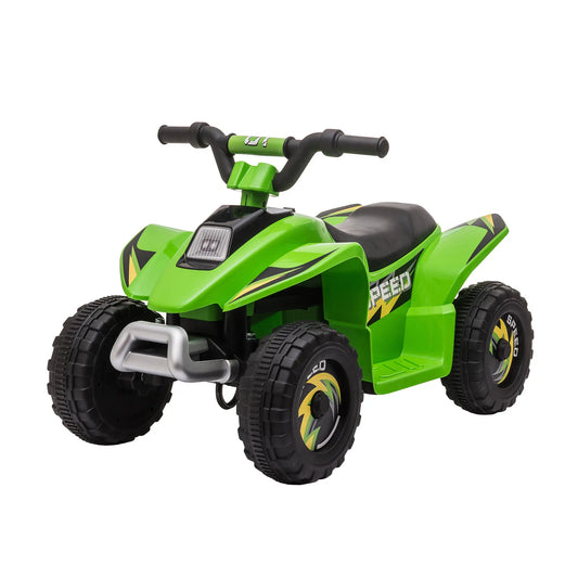 Kids Ride On ATV, 6V Battery Powered, 18-36 Months, Green Electric Toy Cars Green at Gallery Canada