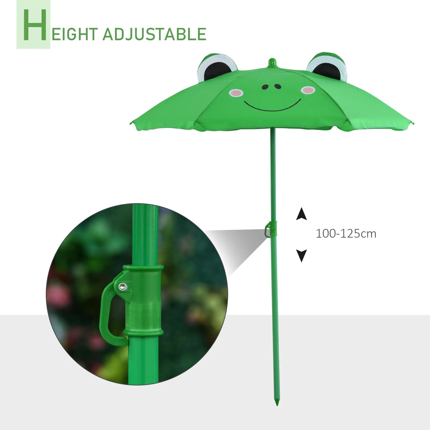 Kids Folding Picnic Table Set, Outdoor Garden, Green Kids Outdoor Furniture at Gallery Canada