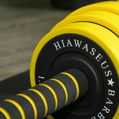 Adjustable Dumbbell Barbell Set 66lbs, Strength Training, Home Gym Dumbbells & Barbells at Gallery Canada