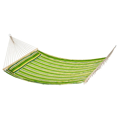 Patio Hammock With Pillow, Striped Camping Lounger, Green Camping Hammocks at Gallery Canada