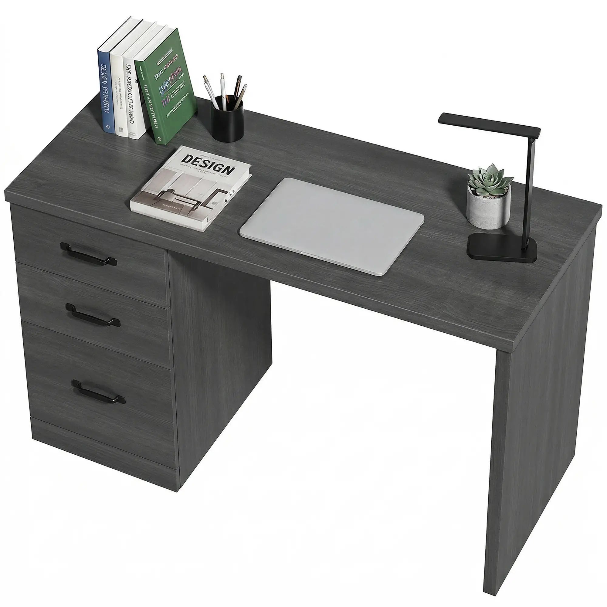 Computer Desk With 3 Drawers, 47