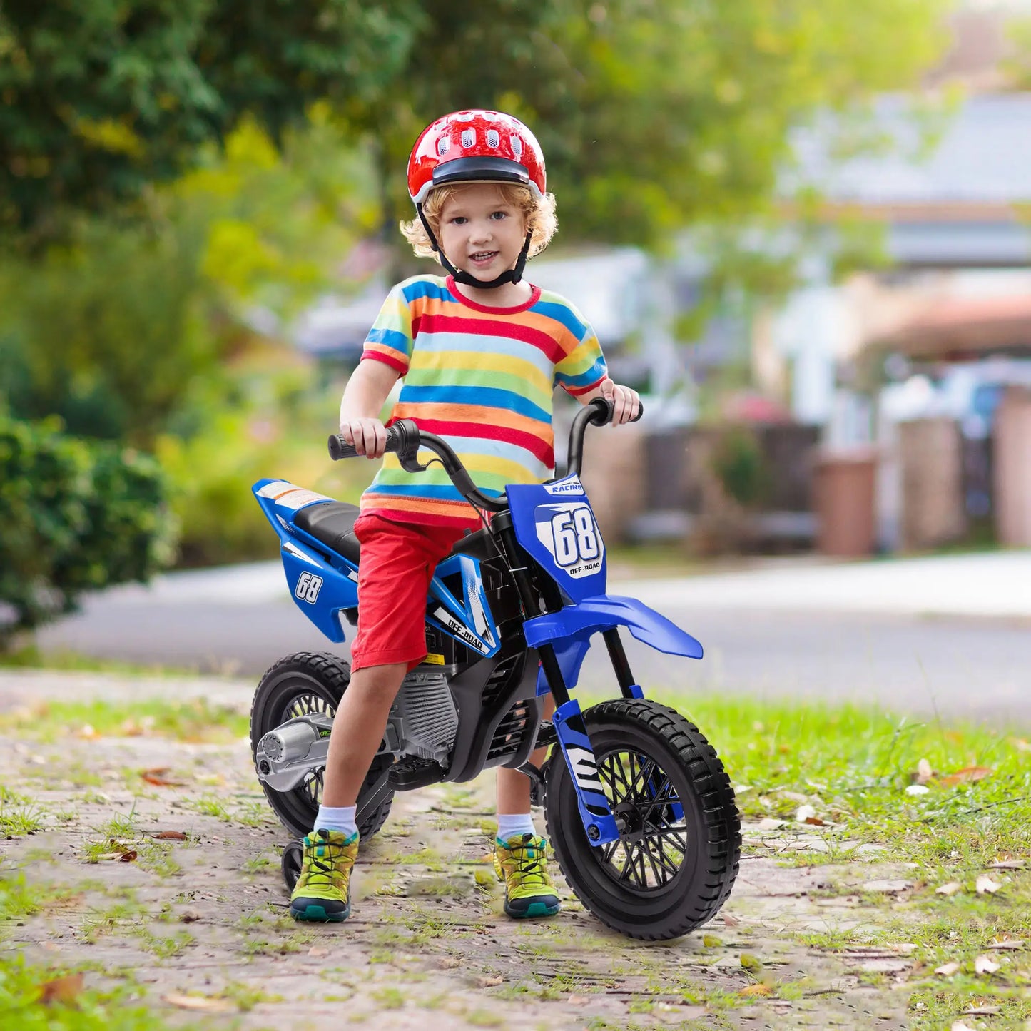 12V Kids Dirt Bike, Electric Motorcycle, Blue Electric Motorcycles at Gallery Canada