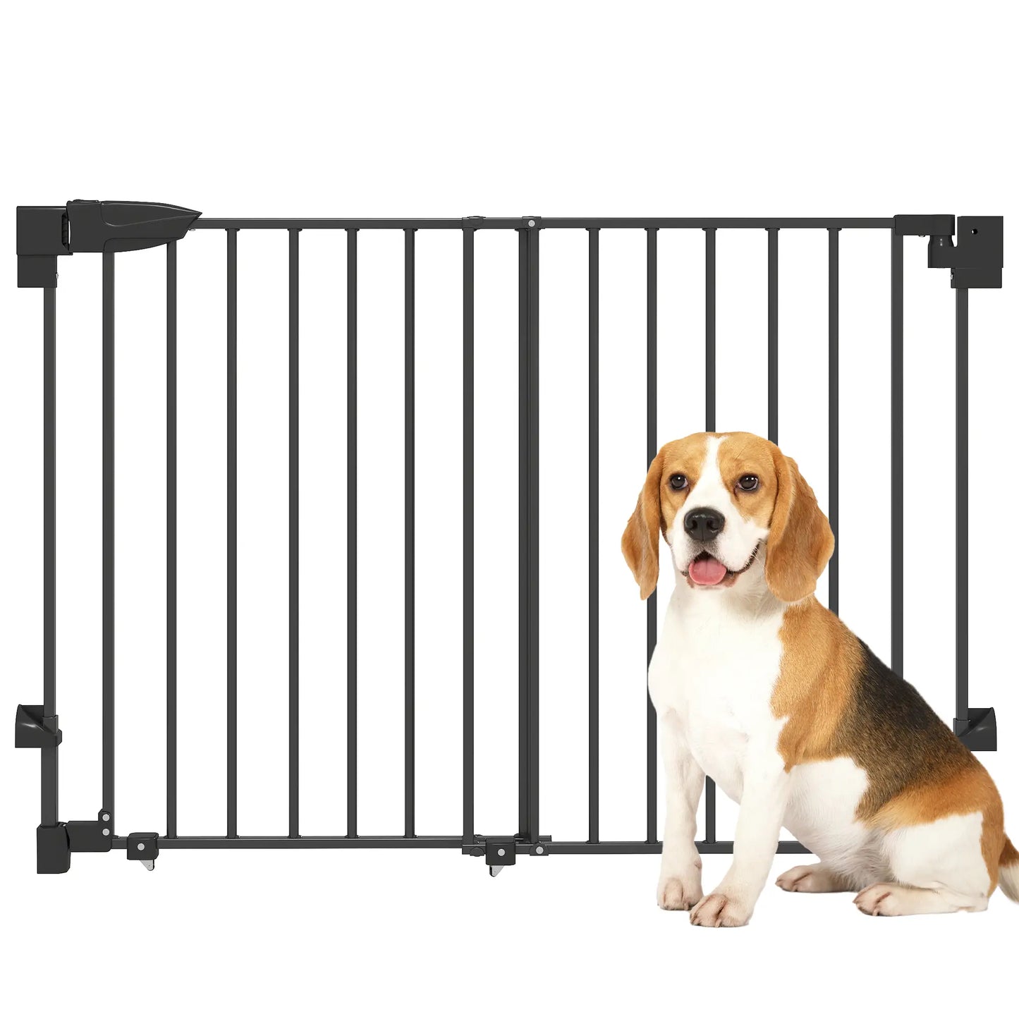 29"-44" Wide Pet Gate, 29" H, Auto-Close, Wall-Mounted Pet Gates at Gallery Canada