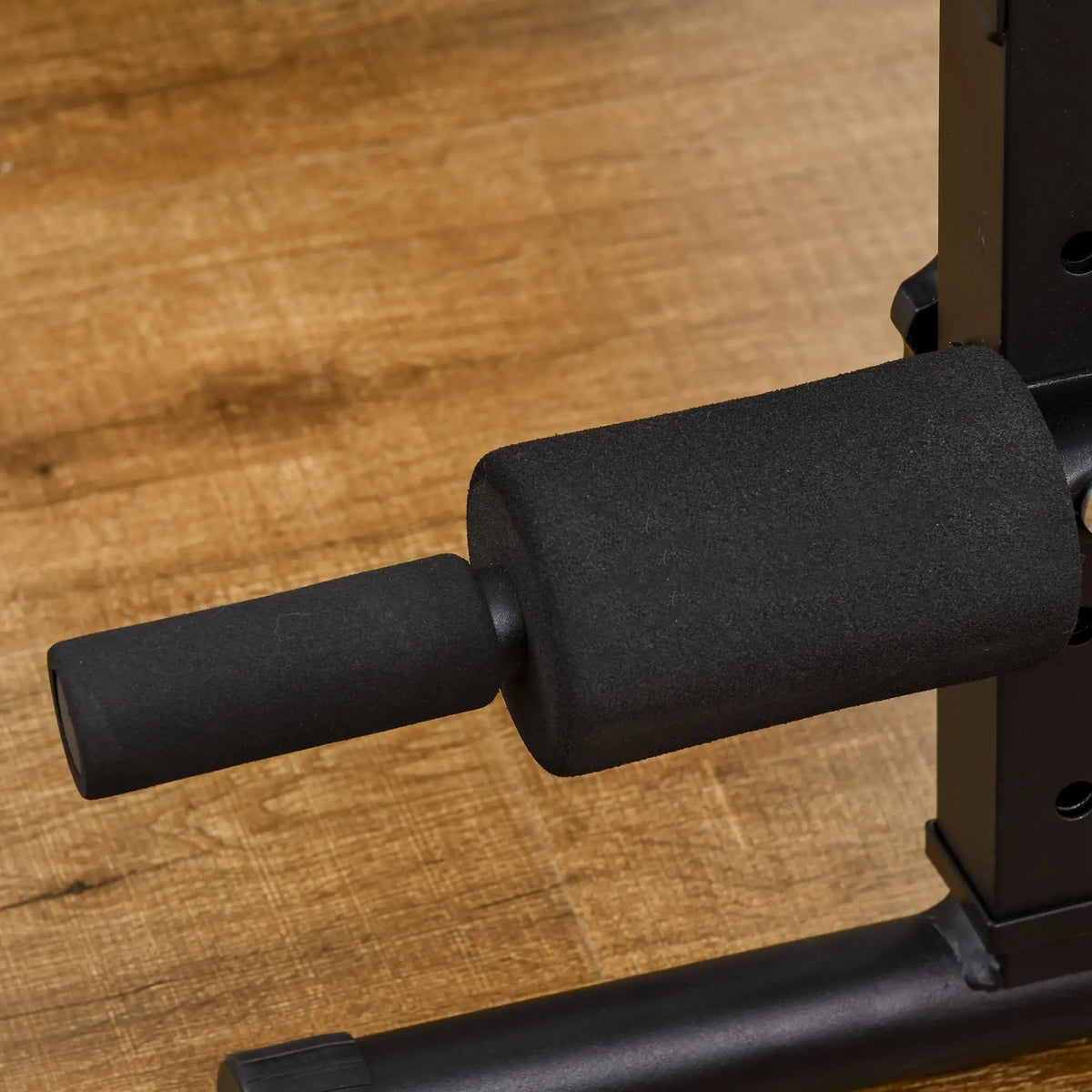 Adjustable Foldable Sit Up Bench, Thigh Support, Black Sit Up Benches at Gallery Canada