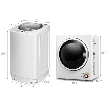 Electric Laundry Dryer, Full-Automatic Washing Machine Combo, White Washers & Dryers at Gallery Canada