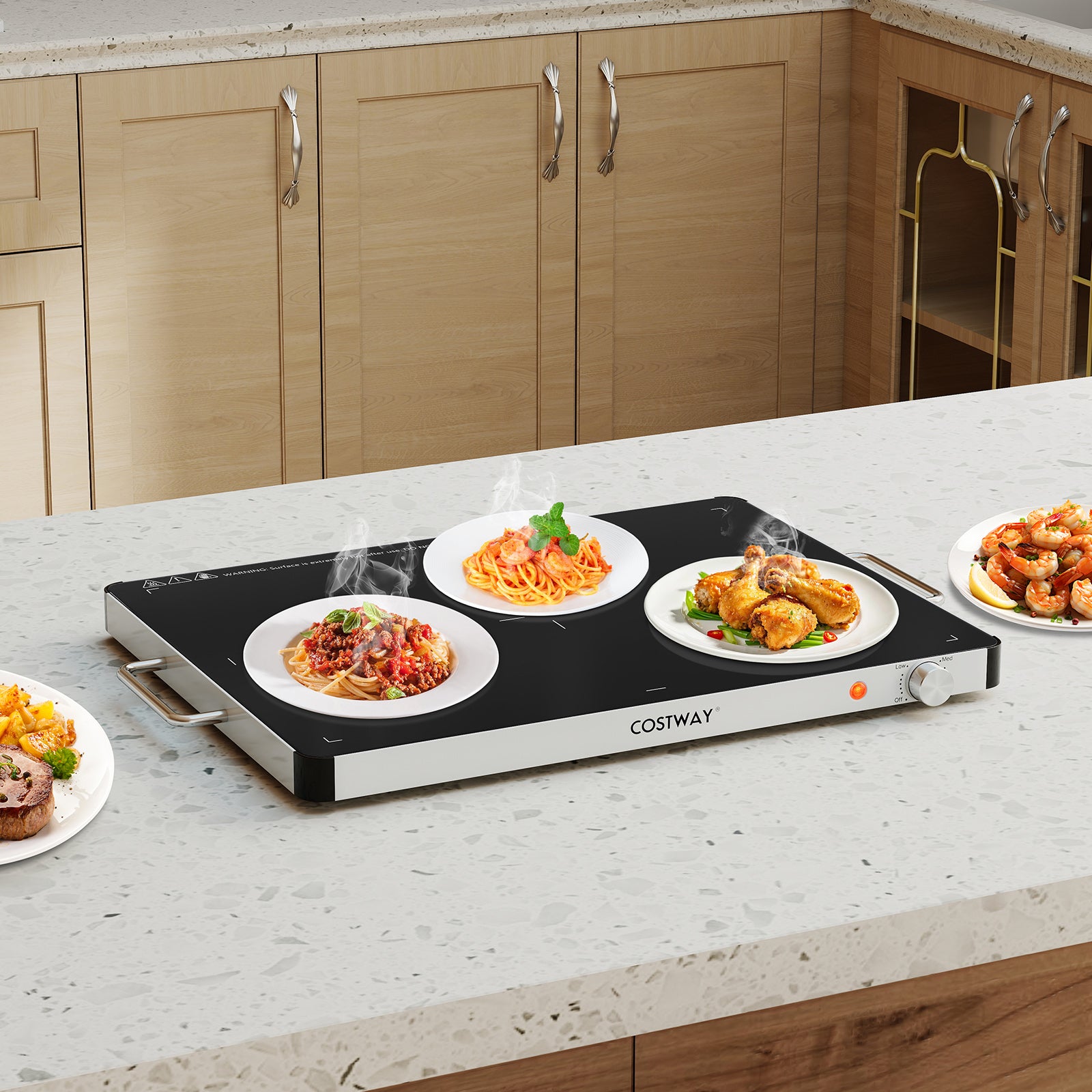 Electric Food Warmer, Adjustable Temperature, Overheat Protection Food Warmers & Burners at Gallery Canada