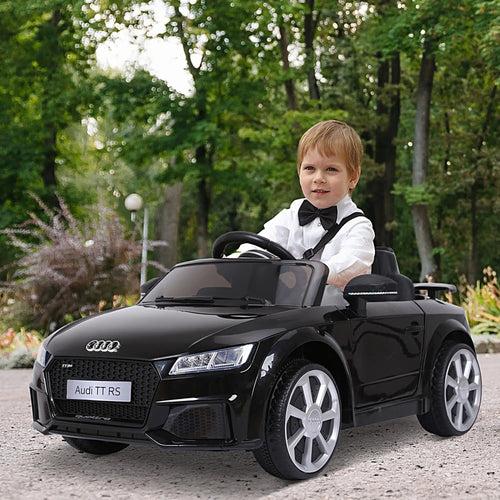 Kids Ride On Car 6V, Remote Control, Suspension Wheel, Adjustable Speed, Black