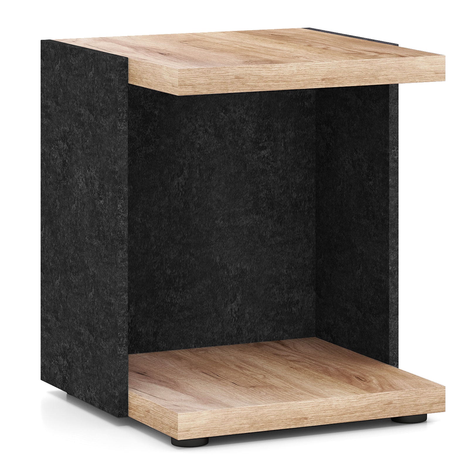 2-Tier End Table With Open Storage Shelf, Oak End & Side Tables at Gallery Canada
