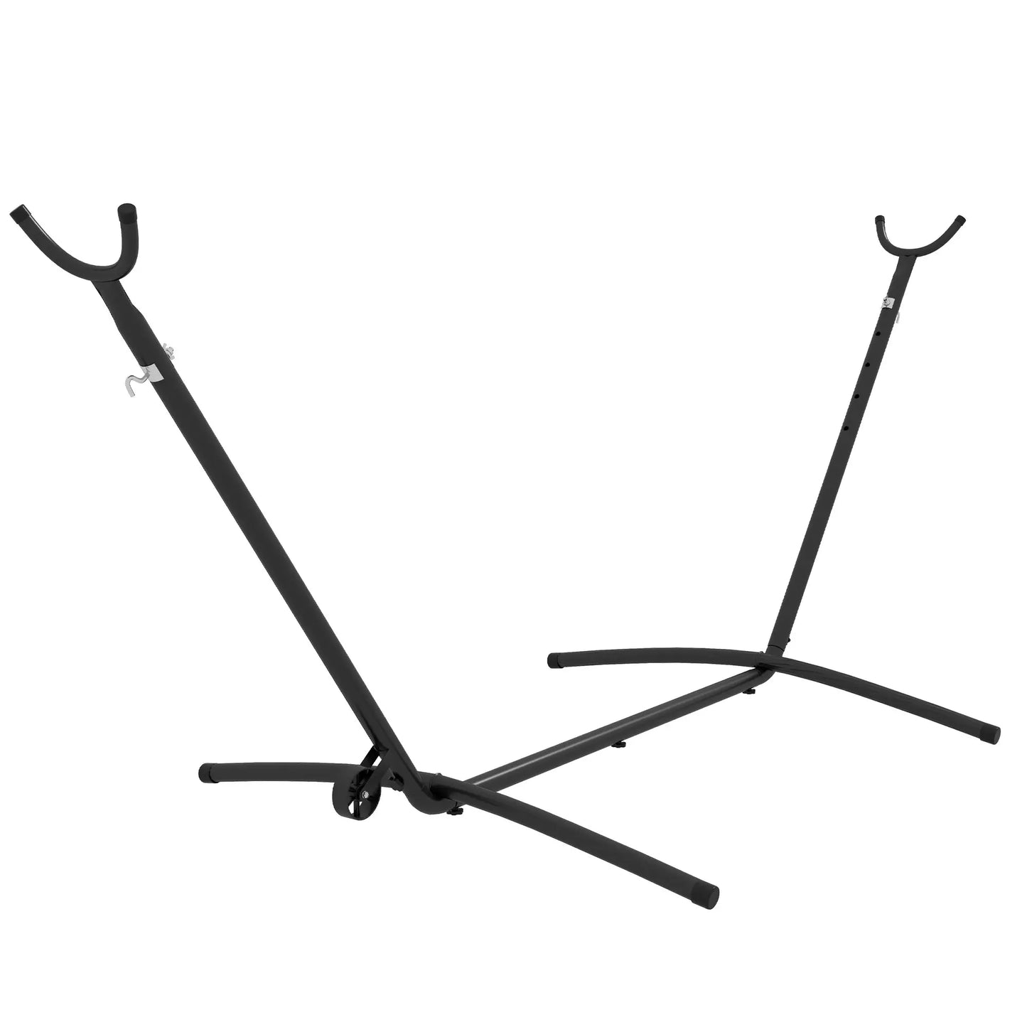 9.5ft Hammock Stand, Portable with Wheels, Adjustable, Black Hammock Stands at Gallery Canada