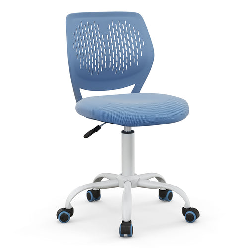 Ergonomic Children Study Chair, Adjustable Height, Blue