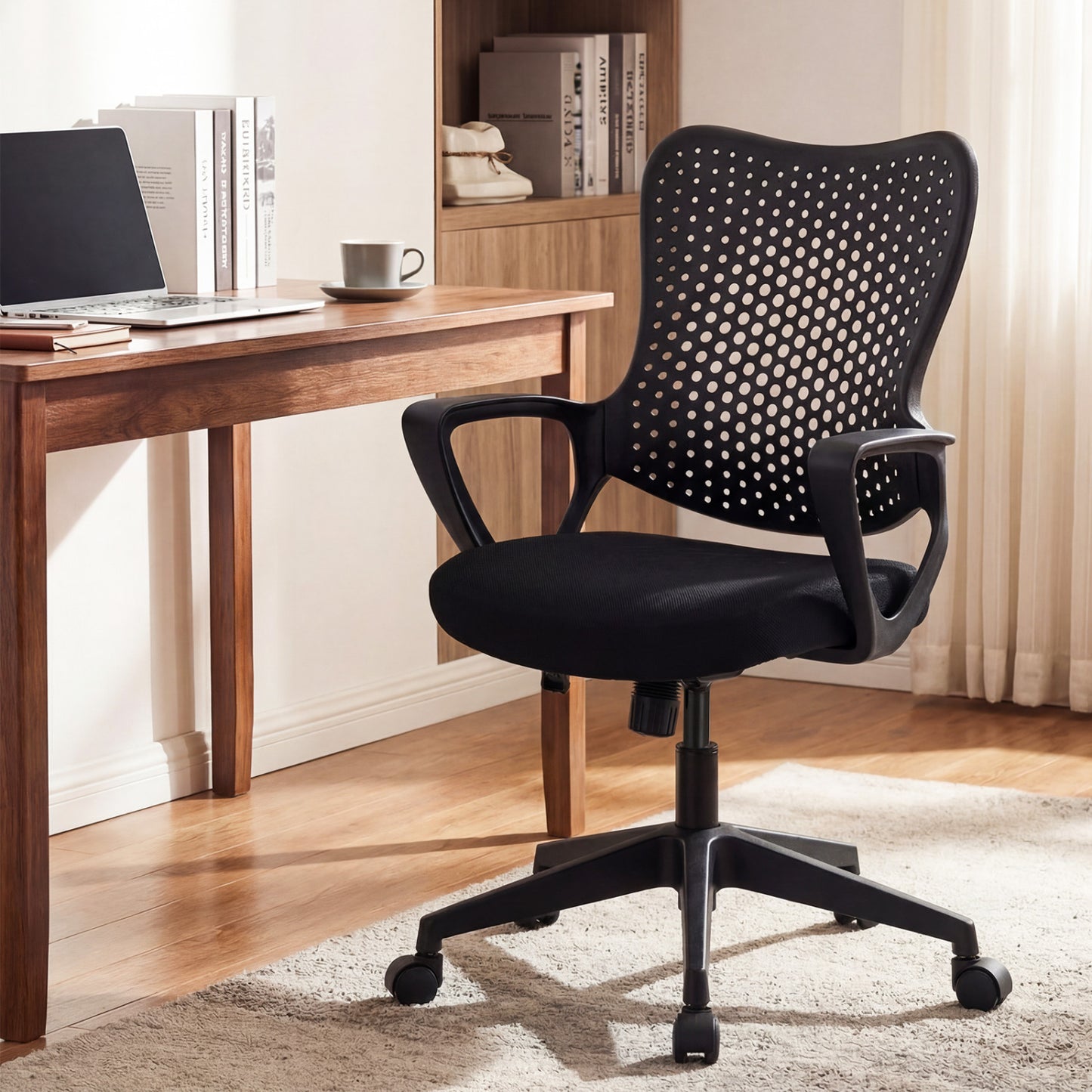 Ergonomic Office Chair, Adjustable Computer Desk Chair, Black Ergonomic Chairs at Gallery Canada