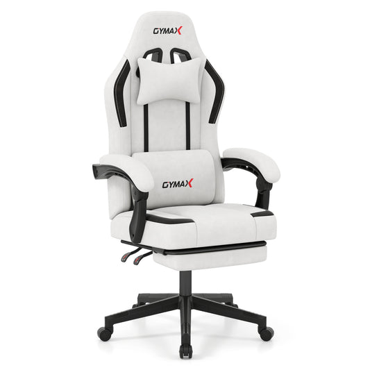 Ergonomic Video Game Chair With Headrest, Gray Gaming Chairs Gray at Gallery Canada