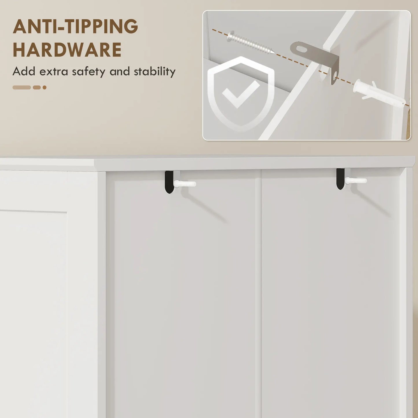 64" Tall Kitchen Pantry Cabinet, 10 Shelves, White Kitchen Pantry Cabinets at Gallery Canada