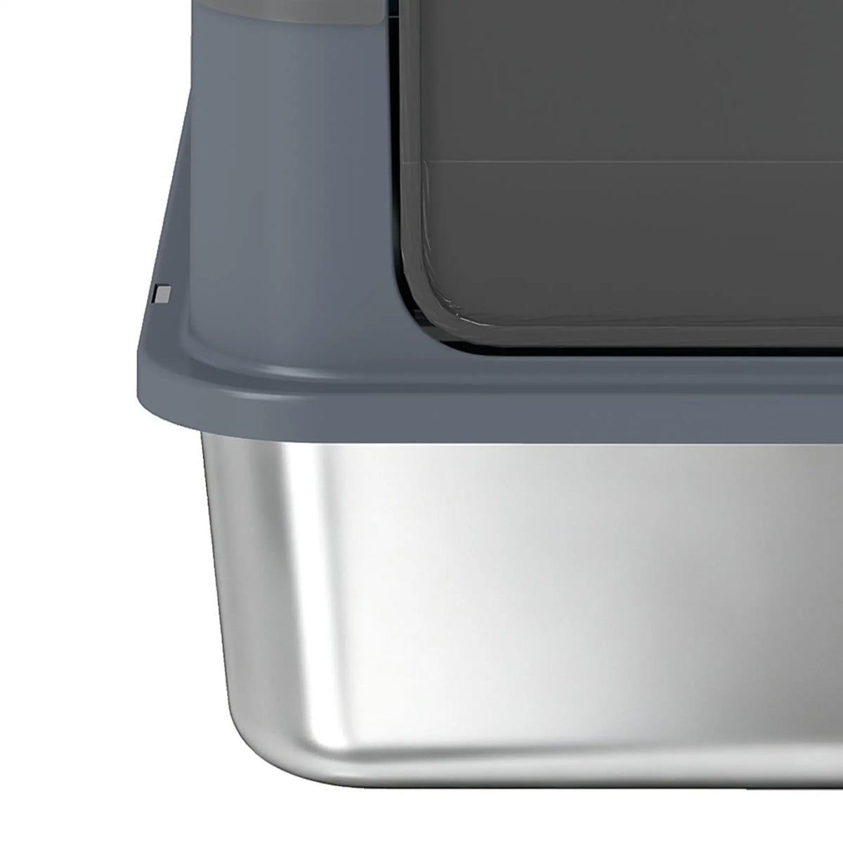 Stainless Steel Cat Litter Box With Lid, Scoop, Deodorization Bags Cat Litter Box Enclosures at Gallery Canada
