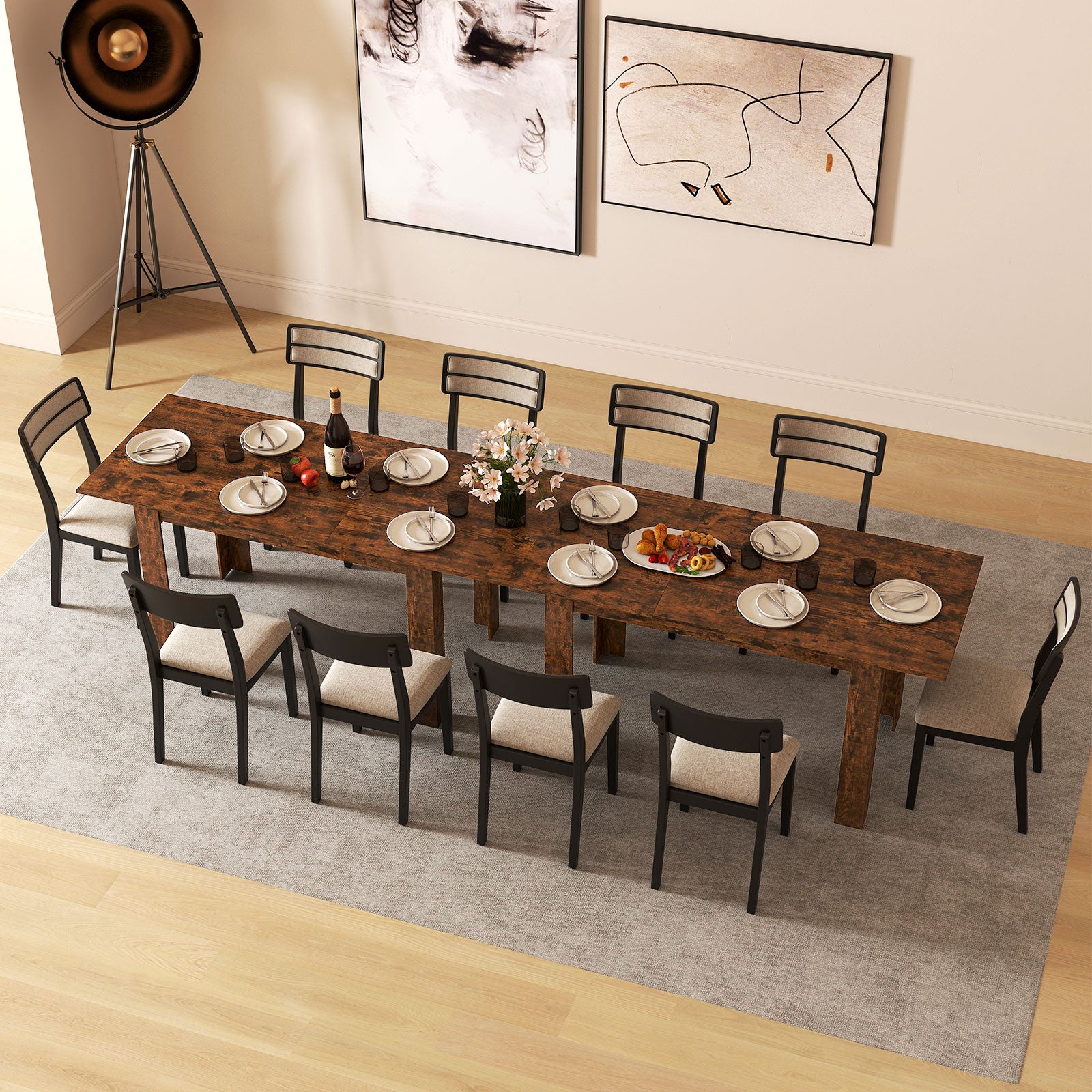 Extendable Dining Table, 47
