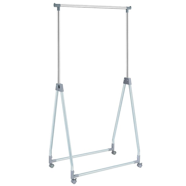 Extendable Foldable Heavy Duty Clothing Rack, Silver Clothing & Closet Storage at Gallery Canada