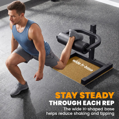7-Level Adjustable Squat Machine, Non-Slip Foot Pads, Strength Training Accessories at Gallery Canada