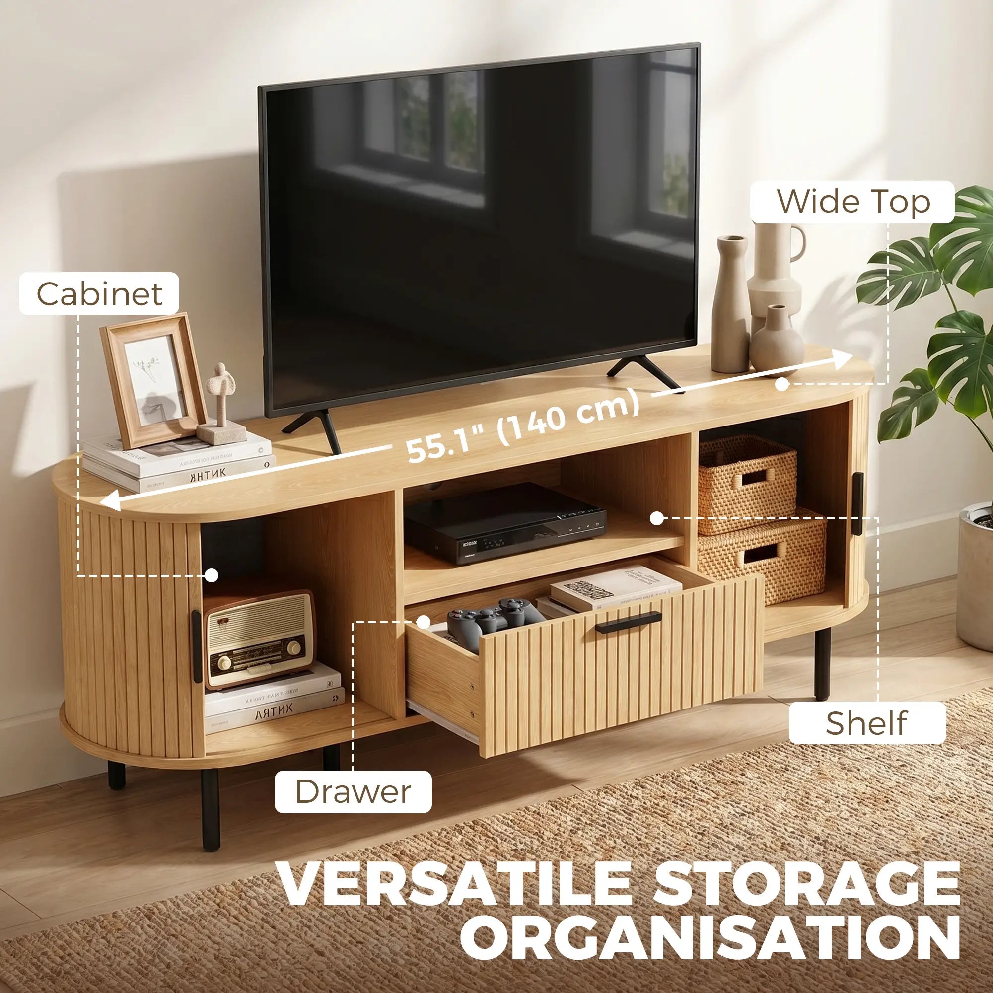 TV Stand for TVs up to 60