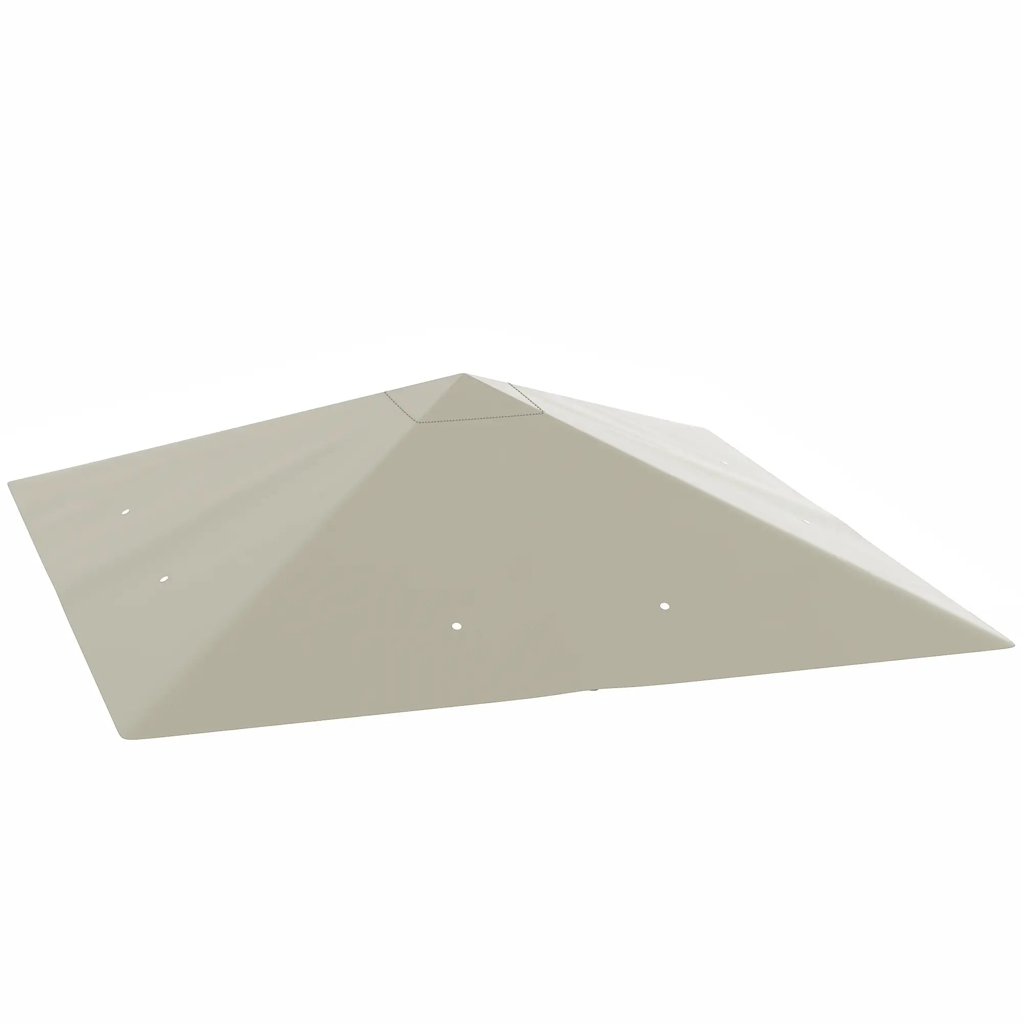 10' x 10' Gazebo Replacement Cover, UPF30+, Grey Gazebo Canopy Replacement at Gallery Canada