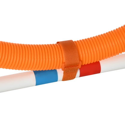 3 Piece Dog Agility Training Set, High Jump, Jumping Ring, Weave Poles, Storage Bag, White, Orange, Blue Dog Agility Training Equipment at Gallery Canada