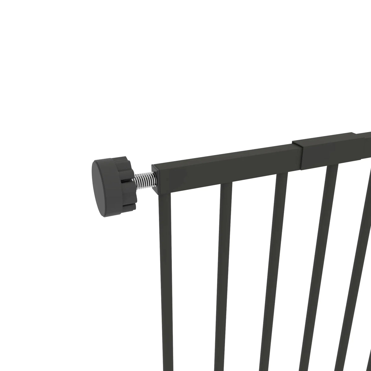 Pet Gate with Door, 30 Inch Tall, Includes Extensions Kit, Black Houses, Kennels & Pens at Gallery Canada