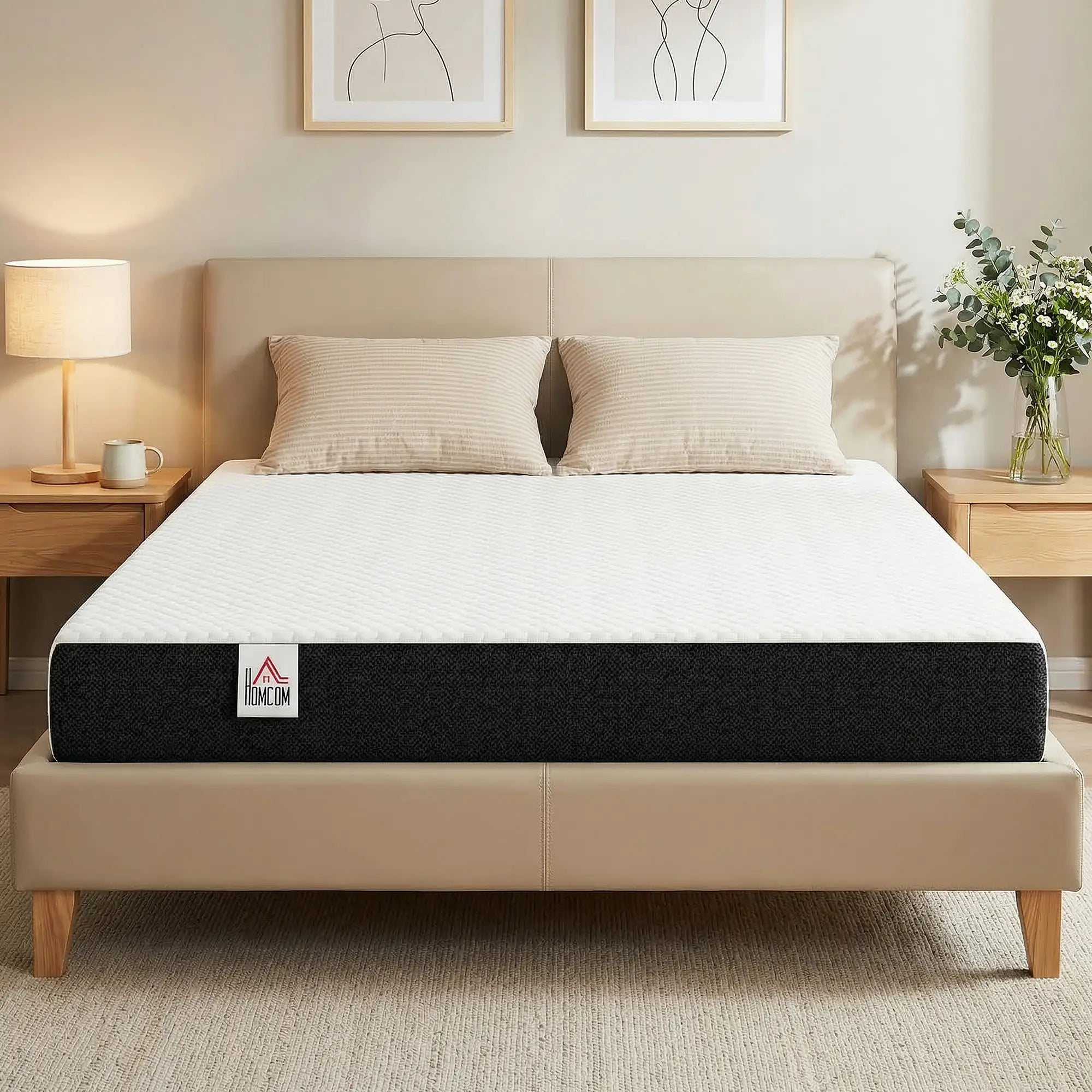 6 Inch Memory Foam Mattress, Medium Firm, CertiPUR-US Mattresses at Gallery Canada