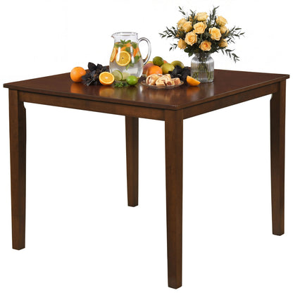 Farmhouse Dining Table, 35" Square, Walnut Dining Tables at Gallery Canada