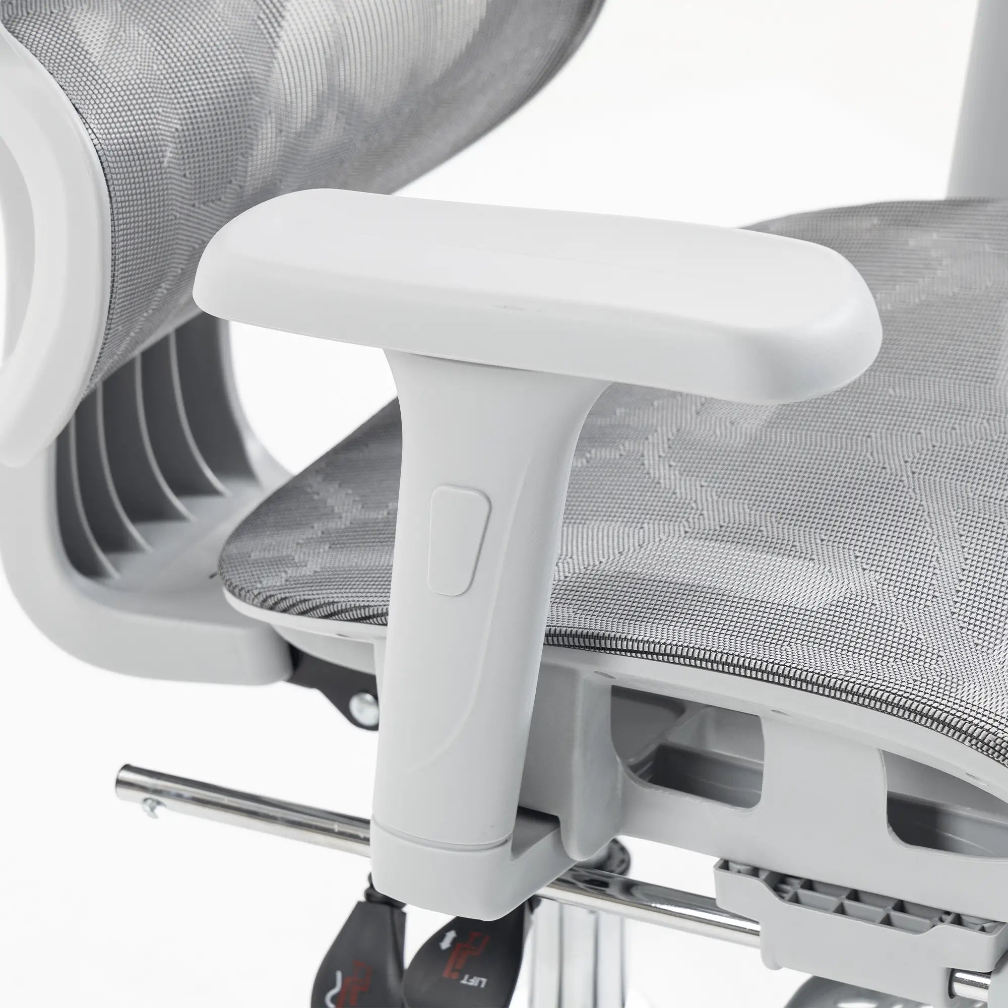 Ergonomic Office Chair, Mesh Reclining, Grey Task Chairs at Gallery Canada