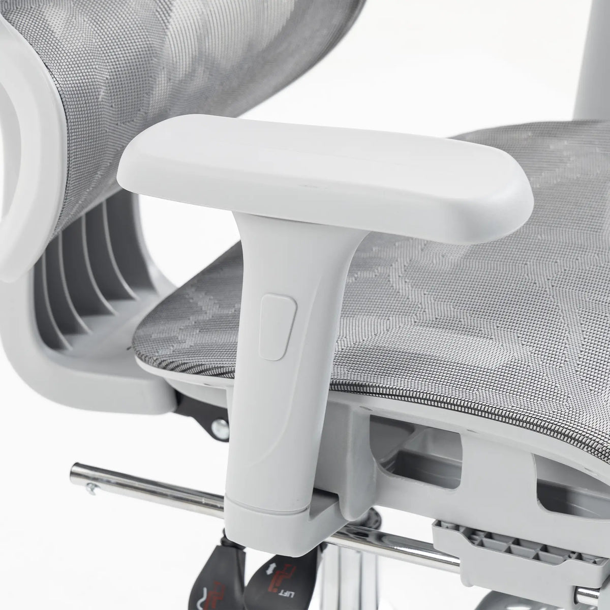 Ergonomic Office Chair, Mesh Reclining, Grey Task Chairs at Gallery Canada