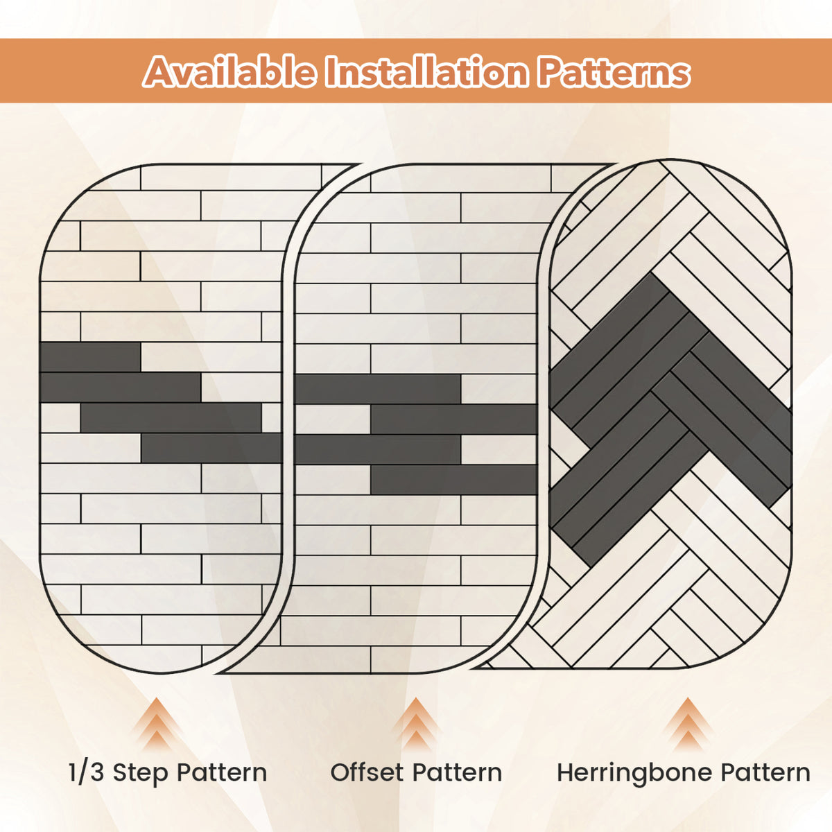Vinyl Plank Flooring Floor Tile, Waterproof Decorative Fencing & Flooring at Gallery Canada