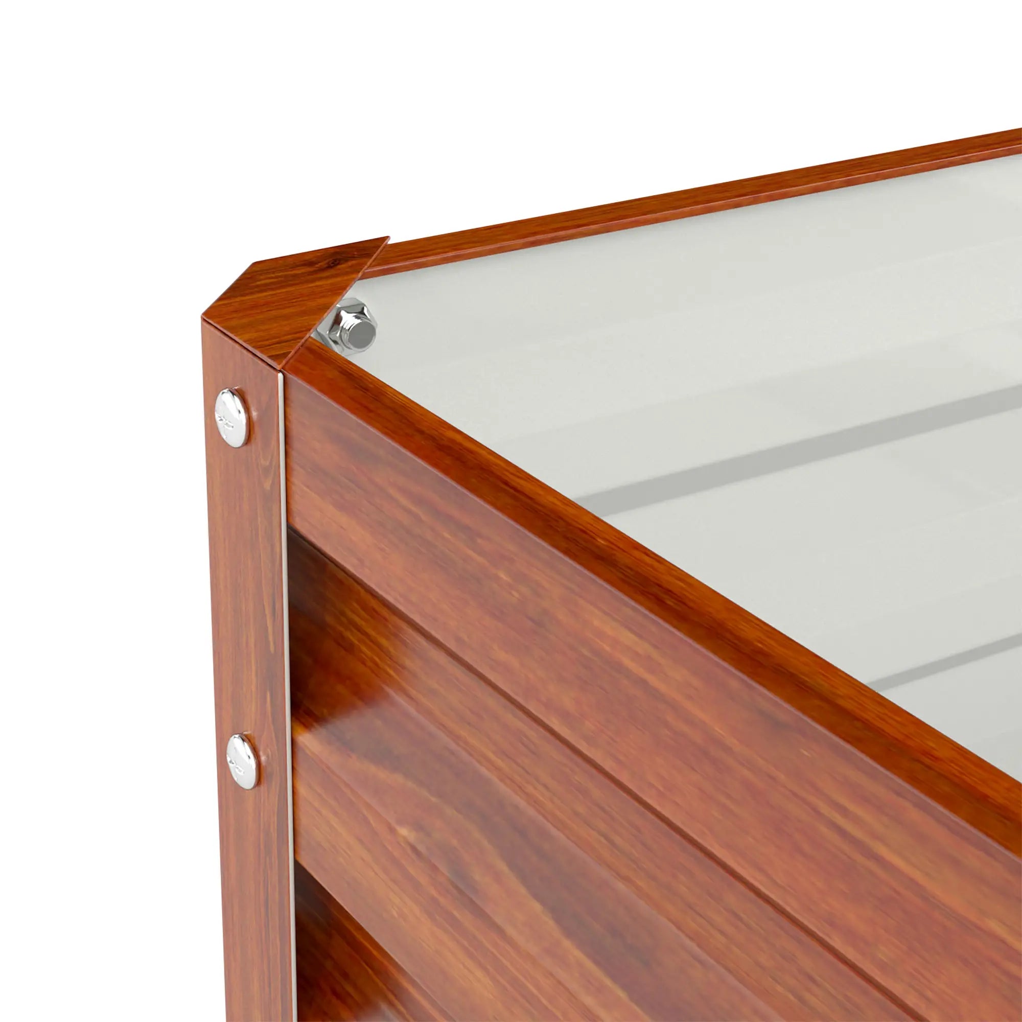 2' x 2' x 1' Raised Garden Bed, Dark Brown Galvanized Planter Boxes at Gallery Canada