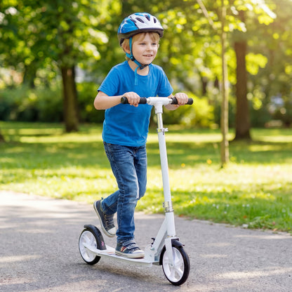 Folding Aluminum Scooter, 3 Adjustable Heights, White Scooters at Gallery Canada