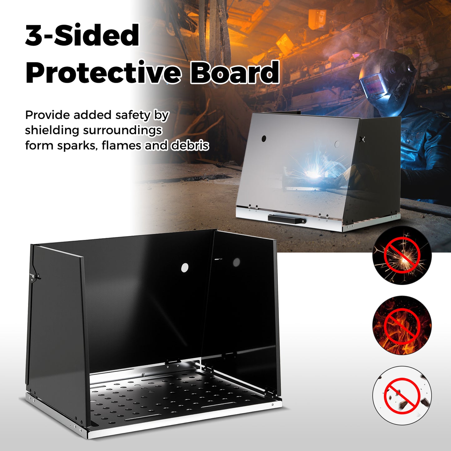 Folding Welding Table Accessories, Perforated Panel Workbench Desktop Garages at Gallery Canada