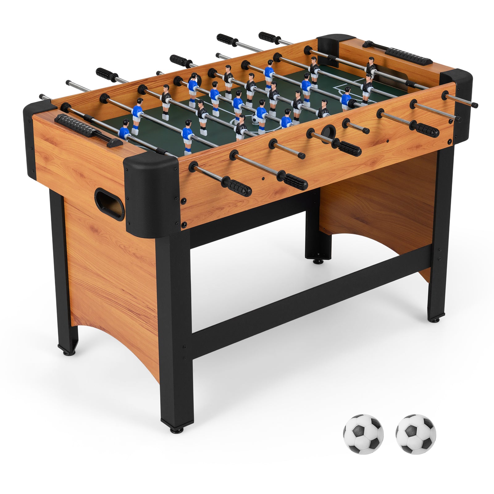 Foosball Table Competition Full Size Soccer Game Table with 22 Players, Natural Game Room at Gallery Canada