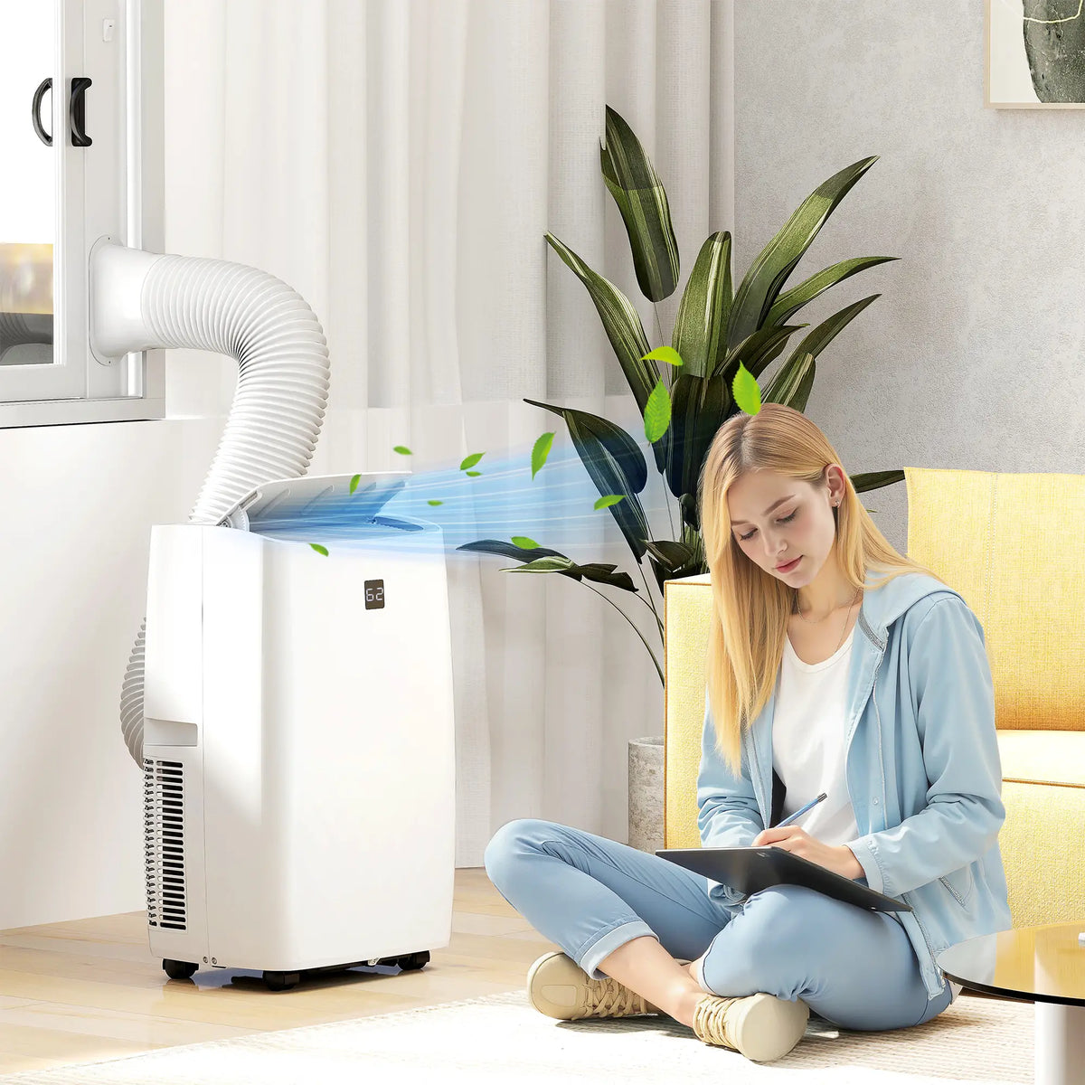 14000 BTU Portable Air Conditioner, Dehumidifier, Fan, 700 Sq. Ft, Cool Air Conditioner at Gallery Canada