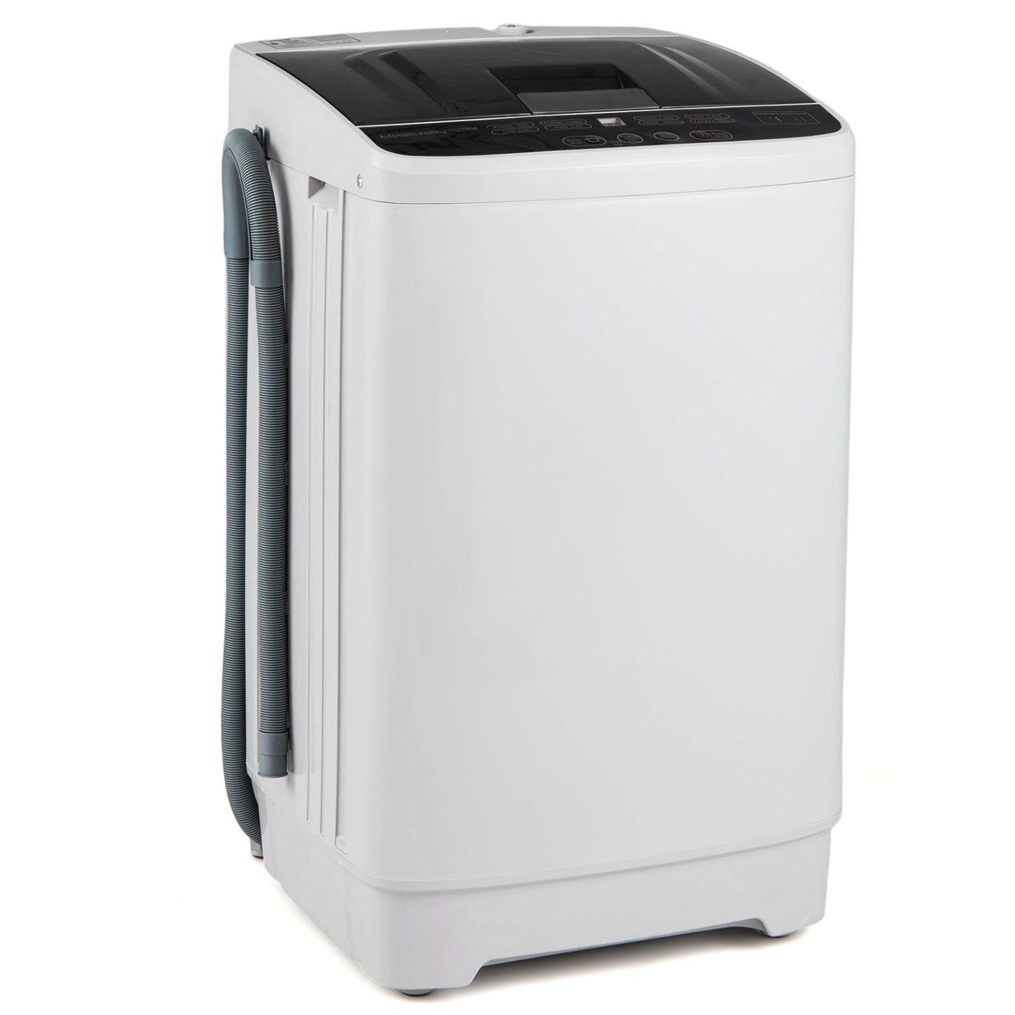 Full Automatic Washing Machine, 6 Water Levels, Gray