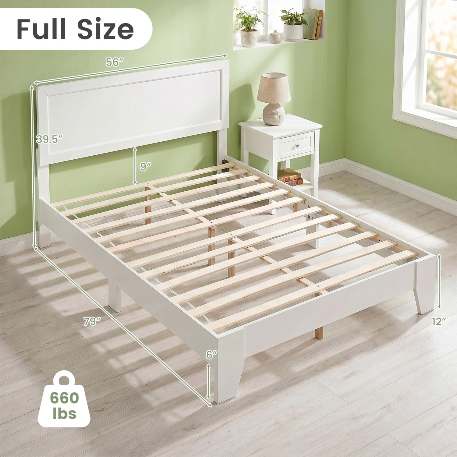 Full Size Bed Frame with Headboard Simple Bed Frame at Gallery Canada