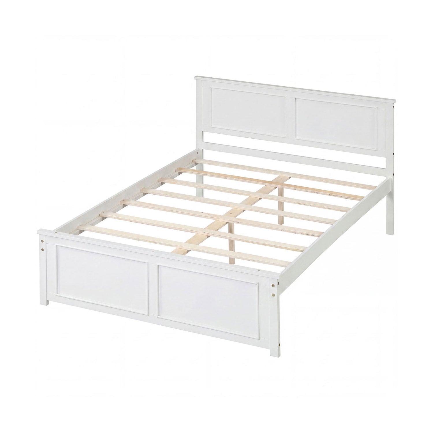 Full Size Platform Bed Frame With Headboard Simple Bed Frame at Gallery Canada