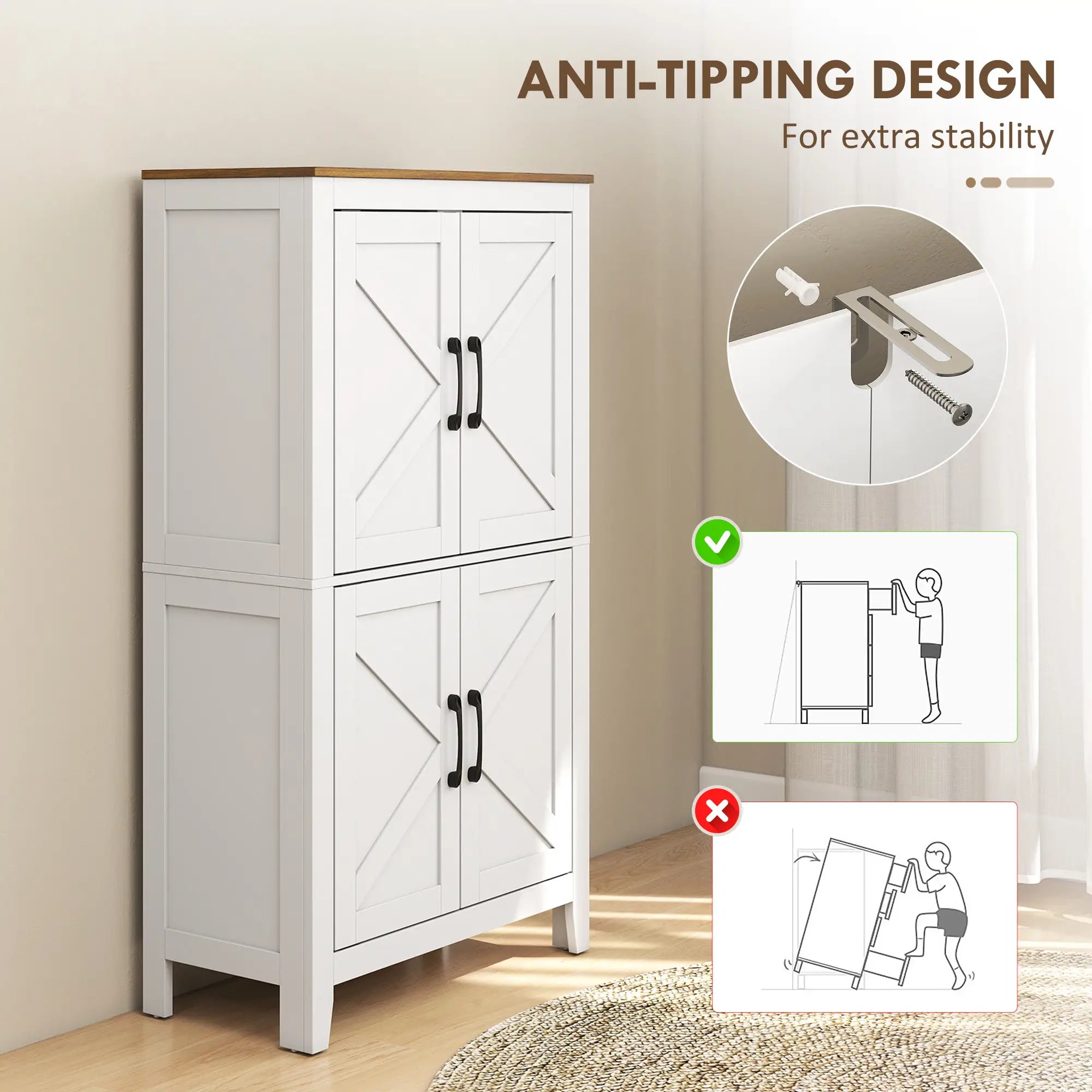 Bathroom Storage Cabinet, Barn Floor Cabinet, White Freestanding Bathroom Cabinets at Gallery Canada