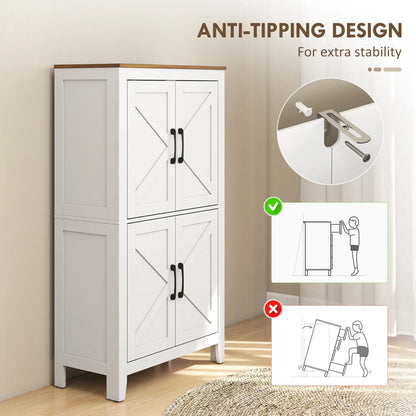 Bathroom Storage Cabinet, Barn Floor Cabinet, White Freestanding Bathroom Cabinets at Gallery Canada