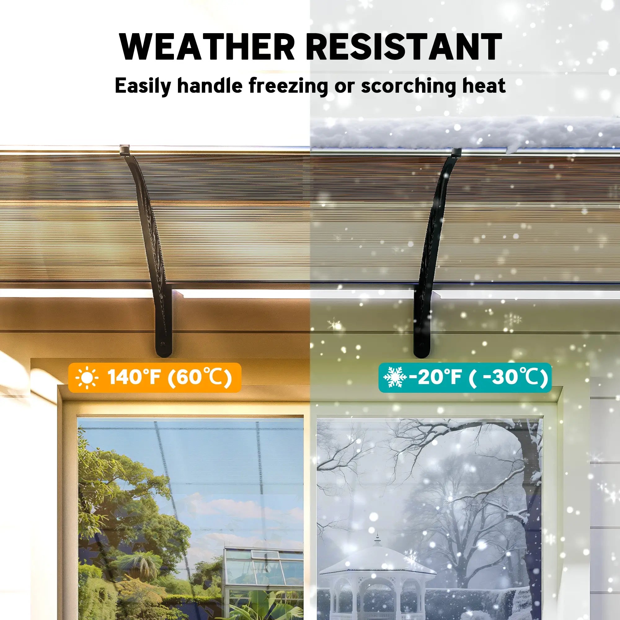 Awning Door Canopy, 119.3